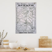 Amerikaanse burgeroorlog poster (Keuken)