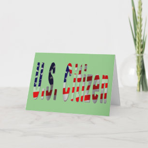 Amerikaanse  Burgerschap Kaart