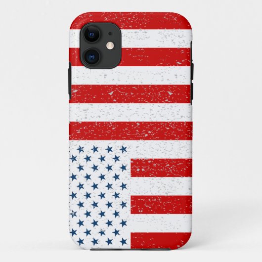 Amerikaanse Burgervlag van Vredestijd Case-Mate iPhone Case (Achterkant)