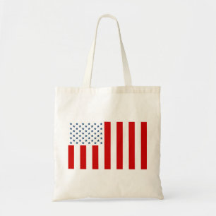 Amerikaanse Burgervlag van Vredestijd Tote Bag