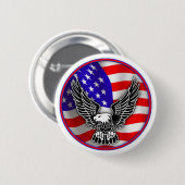 Amerikaanse Button Badg (Voorkant /achterkant)