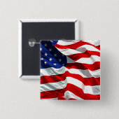 Amerikaanse Button Pins (Voorkant /achterkant)