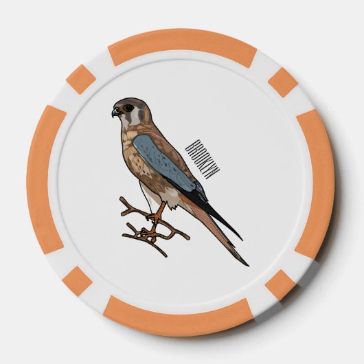 Amerikaanse cartoon poker chips (Achterkant)