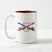 Amerikaanse Cavalry Two-Tone Mok (Links)