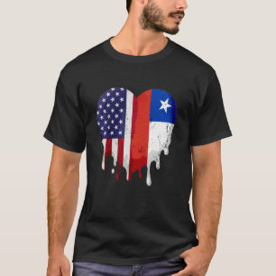 Amerikaanse Chileense hispanische erfgoedmaand Chi T-shirt