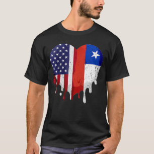 Amerikaanse Chileense hispanische erfgoedmaand Chi T-shirt