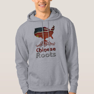 Amerikaanse Chinese wortels Hoodie