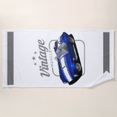 -Amerikaanse Cobra Strandlaken (Voorkant)