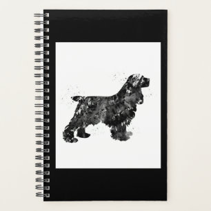 Amerikaanse Cocker Spaniel Art Waterverf Cute Dog Planner