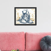 Amerikaanse Cocker Spaniel Canvas Afdruk (Insitu (Woonkamer))