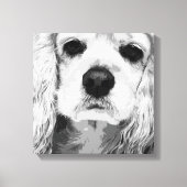Amerikaanse Cocker Spaniel Canvas Afdruk (Voorkant)