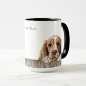 Amerikaanse Cocker Spaniel Dog Mok (Voorkant rechts)