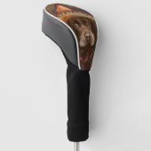 Amerikaanse Cocker Spaniel  Golfheadcover (Schuin)