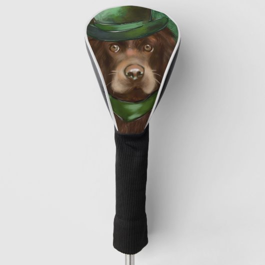 Amerikaanse Cocker Spaniel Golfheadcover (Voorkant)