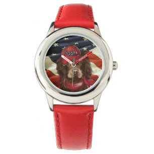Amerikaanse Cocker Spaniel Horloge