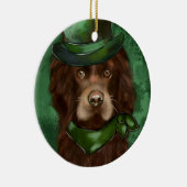 Amerikaanse Cocker Spaniel Keramisch Ornament (Rechts)