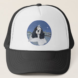 Amerikaanse Cocker Spaniel Kerst Trucker Pet