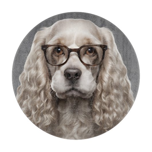 Amerikaanse Cocker Spaniel Snijplank (Voorkant)