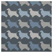 Amerikaanse Cocker Spaniel Stof (Swatch)