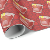 Amerikaanse cocktail cadeaupapier (Rol Hoek)