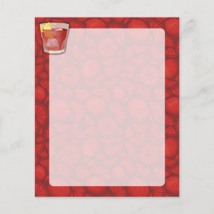 Amerikaanse cocktail flyer