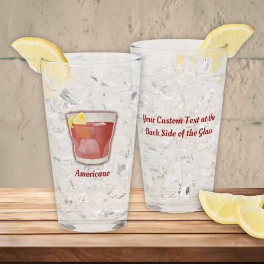 Amerikaanse cocktail Glass Glas