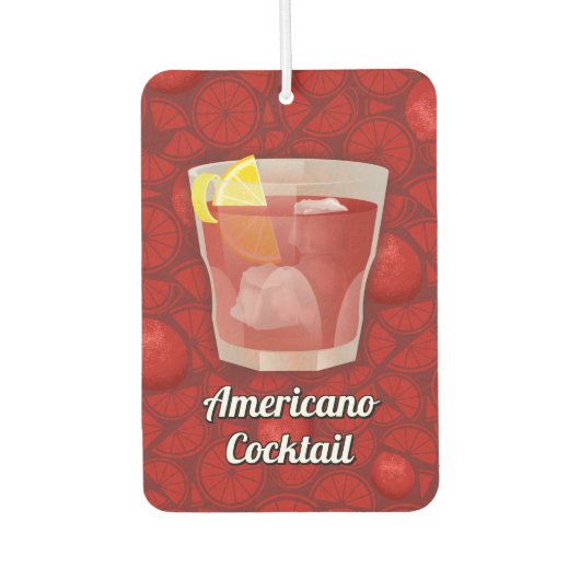 Amerikaanse cocktail luchtverfrisser (Voorkant)