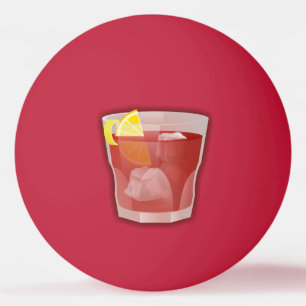 Amerikaanse cocktail pingpongballen