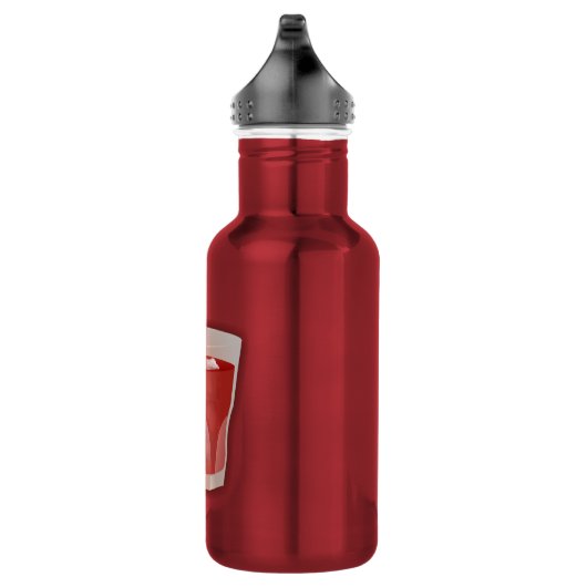 Amerikaanse cocktail waterfles (Rechts)