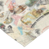  Amerikaanse collage Tafelkleed (Gekanteld)