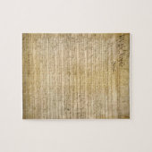 Amerikaanse constitutionele vrijheden - ken uw rec legpuzzel (Horizontaal)