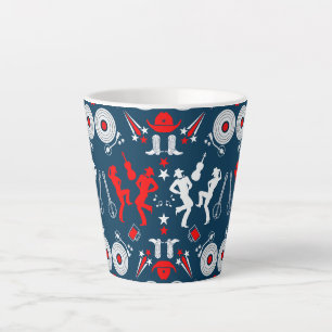 Amerikaanse Country Music Line Dancing Latte Mok