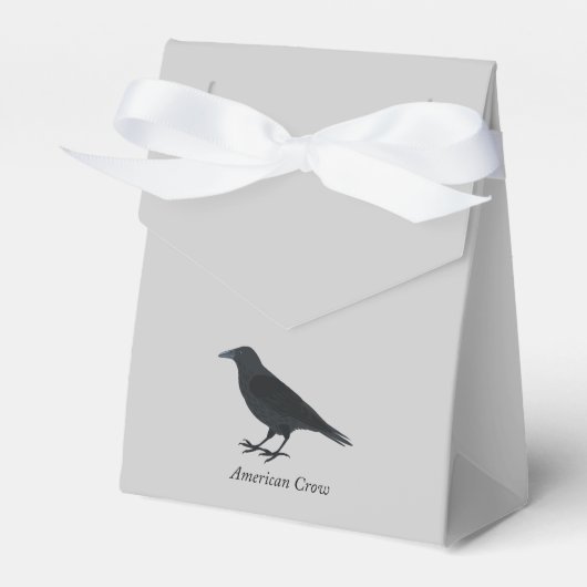 Amerikaanse Crow Bedankdoosjes (Voorkant Zijde)