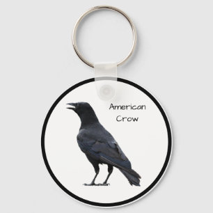 Amerikaanse Crow Sleutelhanger