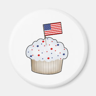 Amerikaanse cupcake magneet
