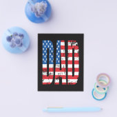 amerikaanse dad vlag flyer (Enkel)