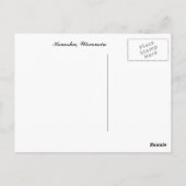 Amerikaanse Dairyland Briefkaart (Achterkant)