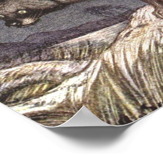 Amerikaanse dief van Louis Sargent,  dieren Poster (Hoek)