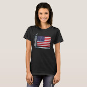 Amerikaanse Diesel Vlag Amerikaanse Vlag 4th van J T-shirt (Voorkant volledig)