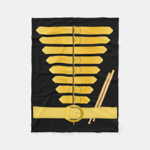 Amerikaanse Drum Major Kostuum Marching Band Unifo Fleece Deken
