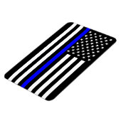 Amerikaanse dunne blauwe lijn magneet (Linkerzijde)