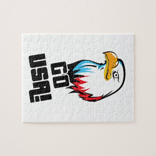 Amerikaanse Eagle Legpuzzel (Horizontaal)