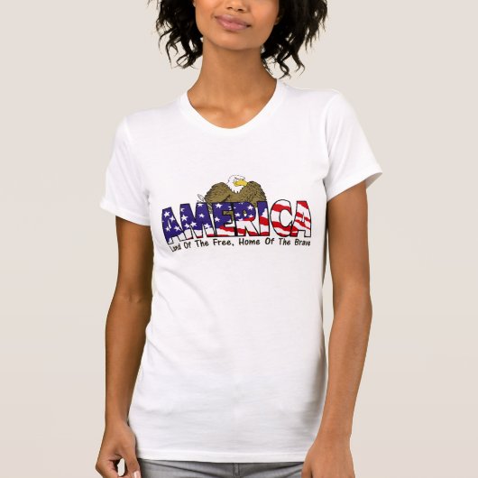 Amerikaanse Eagle T-Shirt (Voorkant)