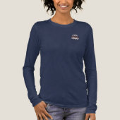 Amerikaanse Echo Tri-Blend Shirt (Voorkant)