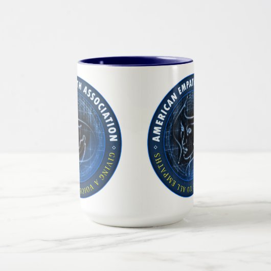 Amerikaanse Empath Association Officiële Grote Mok (Midden)