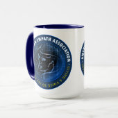 Amerikaanse Empath Association Officiële Grote Mok (Voorkant links)