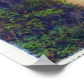 Amerikaanse en Hoefijzer Herfsten in Denemarken Poster (Hoek)