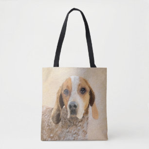 Amerikaanse Engelse Coonhound Schilderij - Honden Draagtas