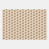 Amerikaanse Engelse coonhoundschildering - Dog Art Inpakpapier Vel (Voorkant)