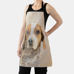 Amerikaanse Engelse coonhoundschildering - Dog Art Schort